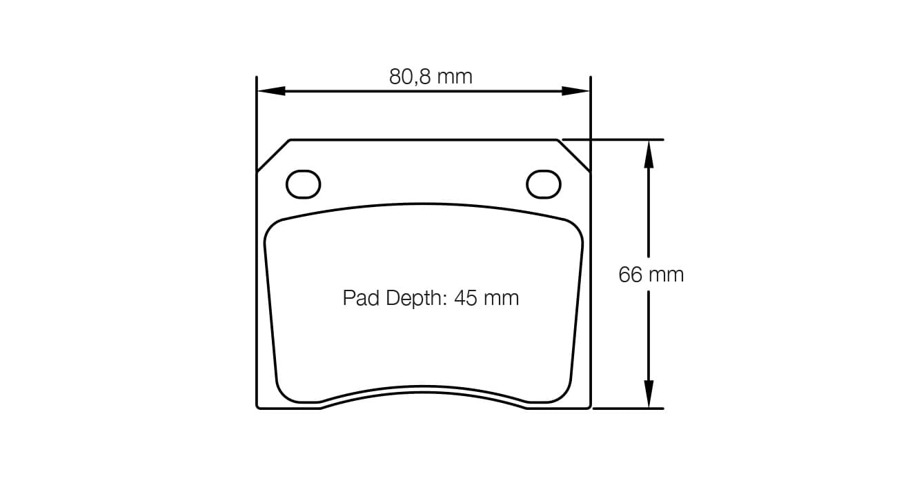 S8041H29E01 Pagid Racing Brake Pads RSH29E