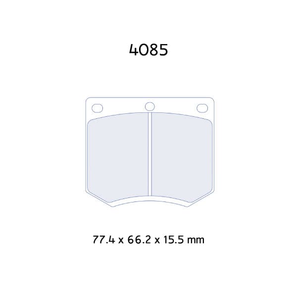 CL Brakes Racing Brake Pads RC6E 4085RC6E