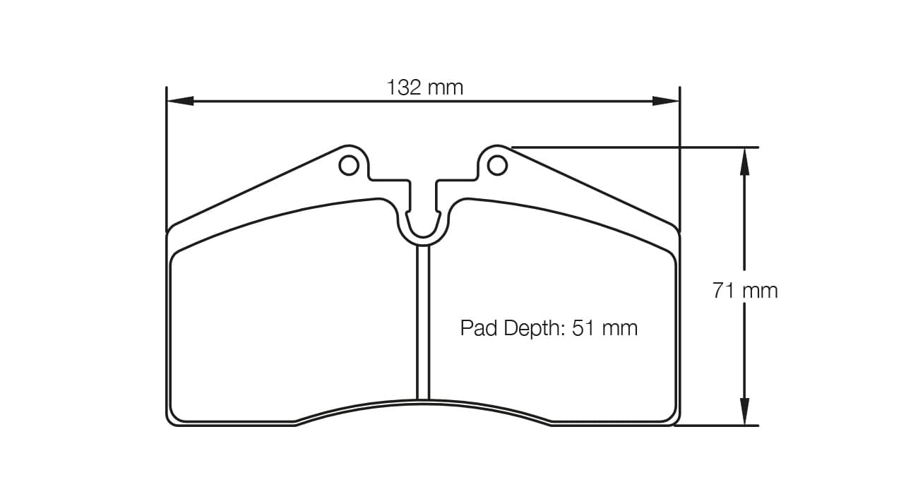 Pagid Racing Racing Brake Pads RS42 E120442010