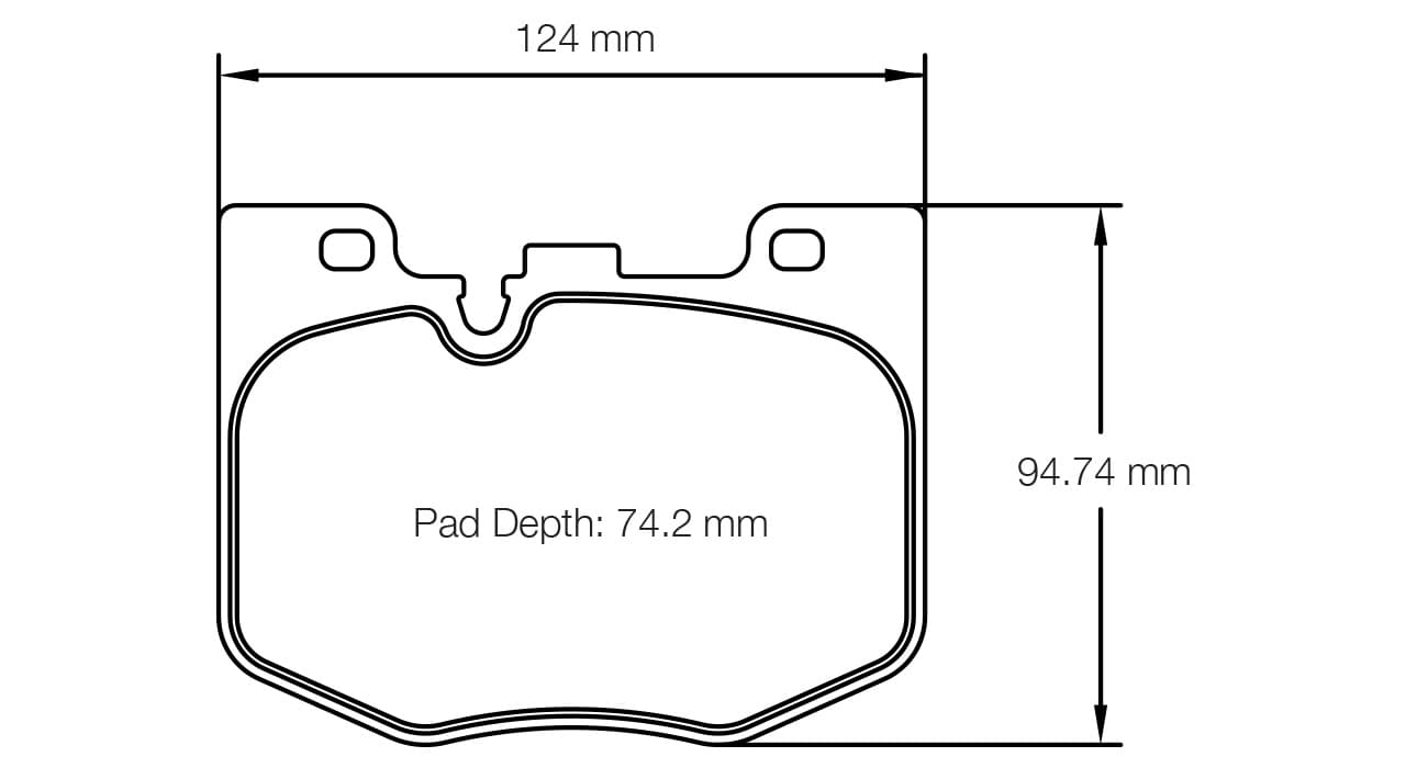 S8275C01001 Pagid Racing Brake Pads RSC1