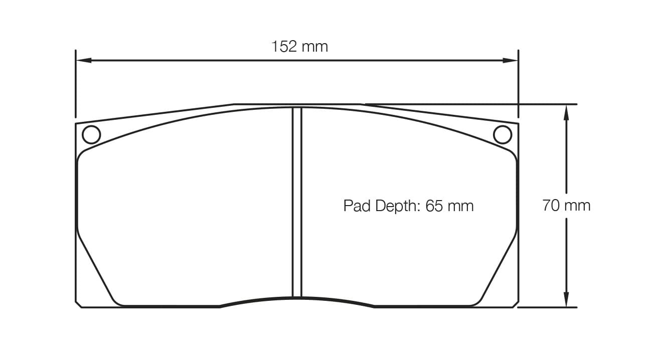 T8268SP2001 Pagid Racing Brake Pads STREET+