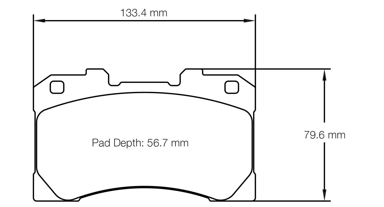 S8299R29001 Pagid Racing Brake Pads RSL29