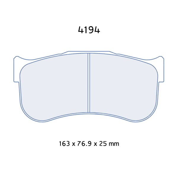 PLAQUETTES RACING CL BRAKES RC8
