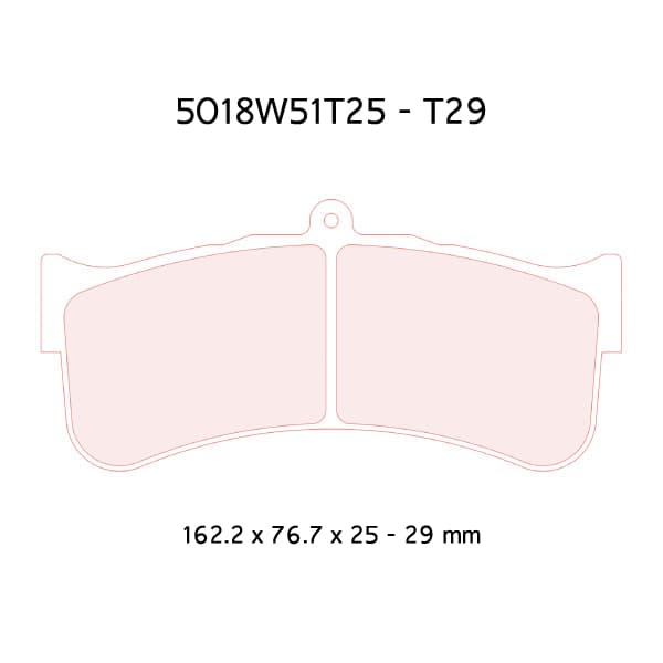 PLAQUETTES RACING CL BRAKES RC6