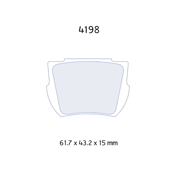 PLAQUETTES RACING CL BRAKES RC5+