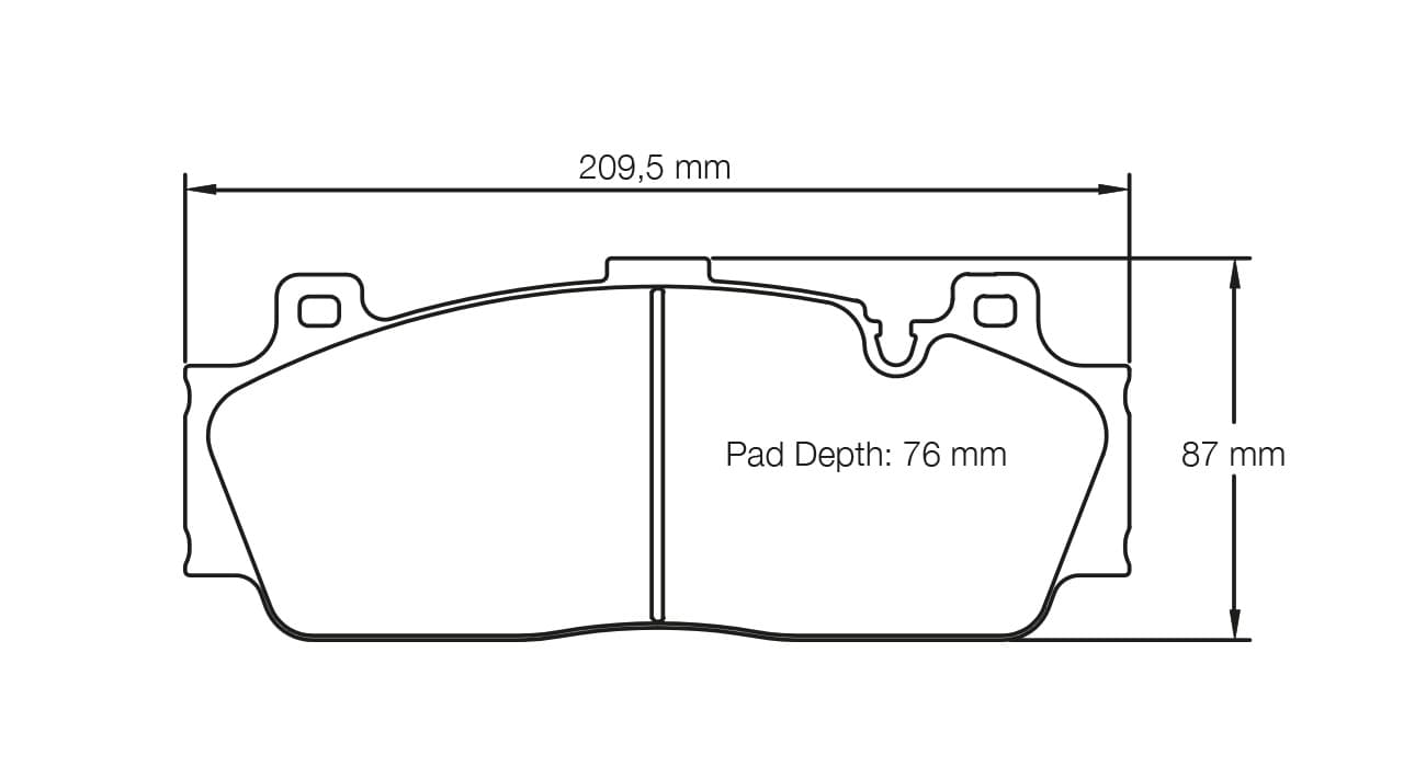 S4934R29001 Pagid Racing Brake Pads RSL29