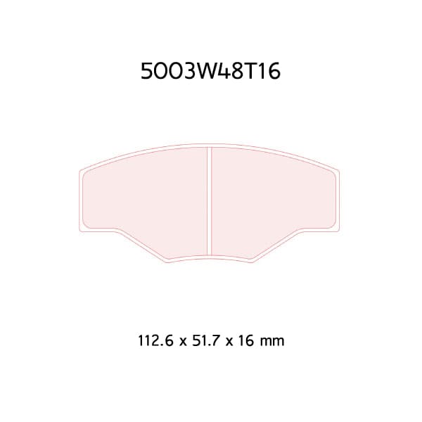 PLAQUETTES RACING CL BRAKES RC6